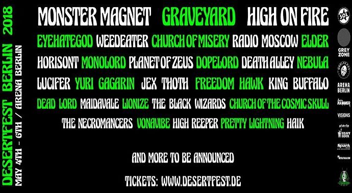DESERTFEST BERLIN 2018: c’est dans un mois