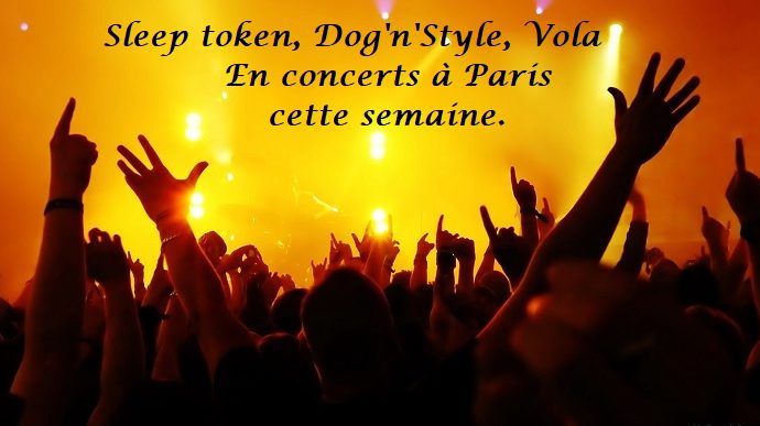 SLEEP TOKEN, DOG’N’STYLE, VOLA en concerts