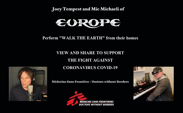 EUROPE : « Walk The Earth » en acoustique