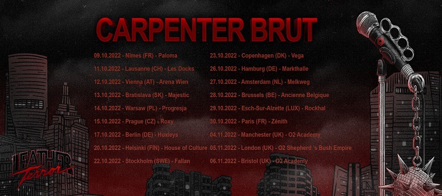 Carpenter tour