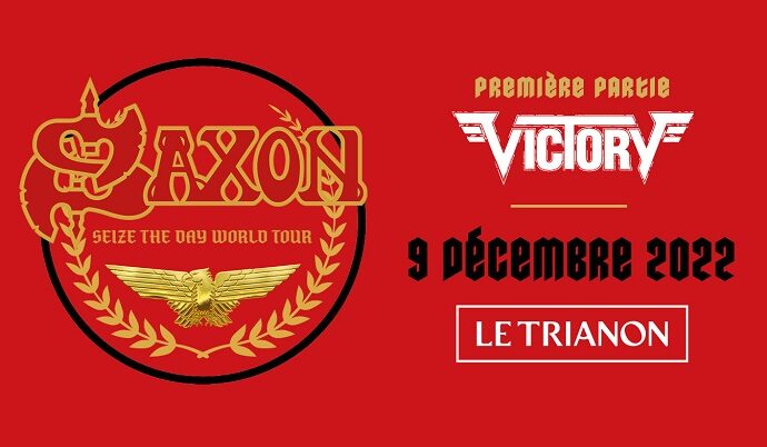 Saxon à Le Trianon le 9 décembre 2022