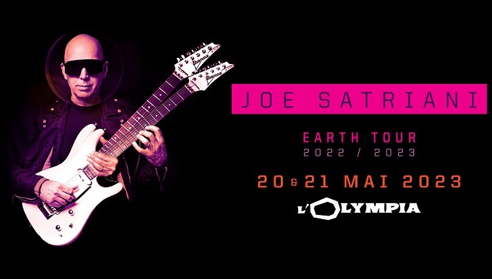 Joe Satriani à Paris L&rsquo;Olympia