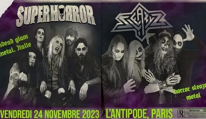 Sleazyz + Superhorror le 24 novembre