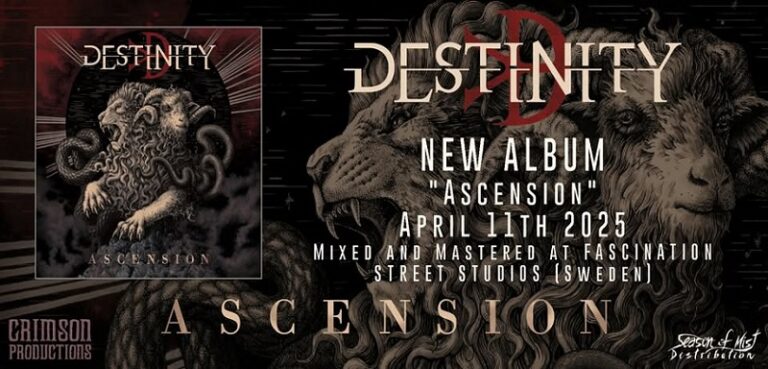 DESTINITY : Nouvel album « Ascension »
