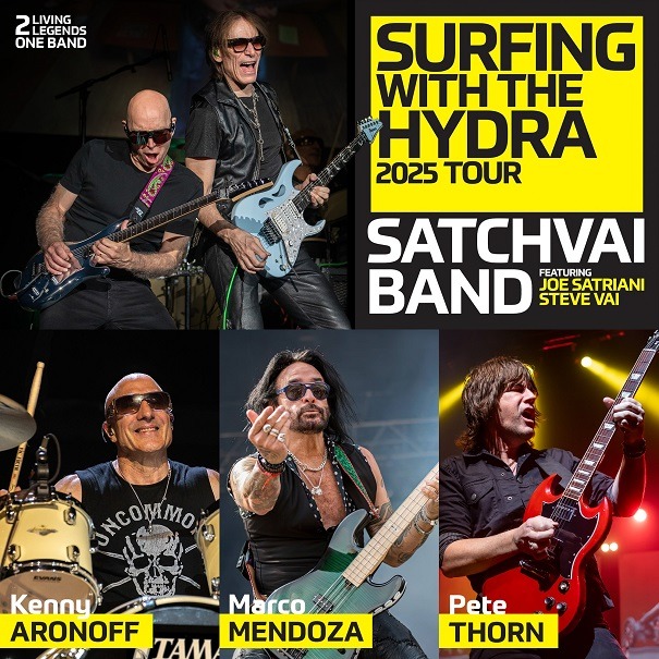 Joe Satriani et Steve Vai (SATCHVAI)