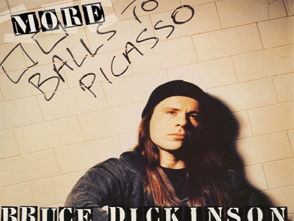 BRUCE DICKINSON réinvente « Balls To Picasso »