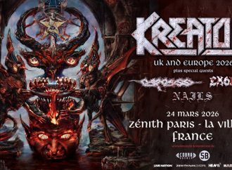 Kreator, Carcass, Exodus, Nails au Zenith