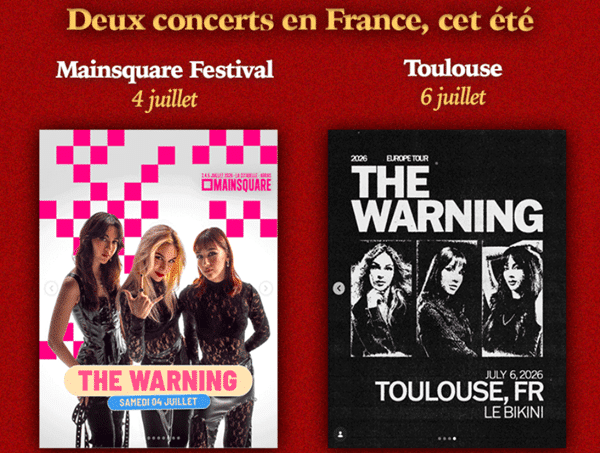 The warning concerts