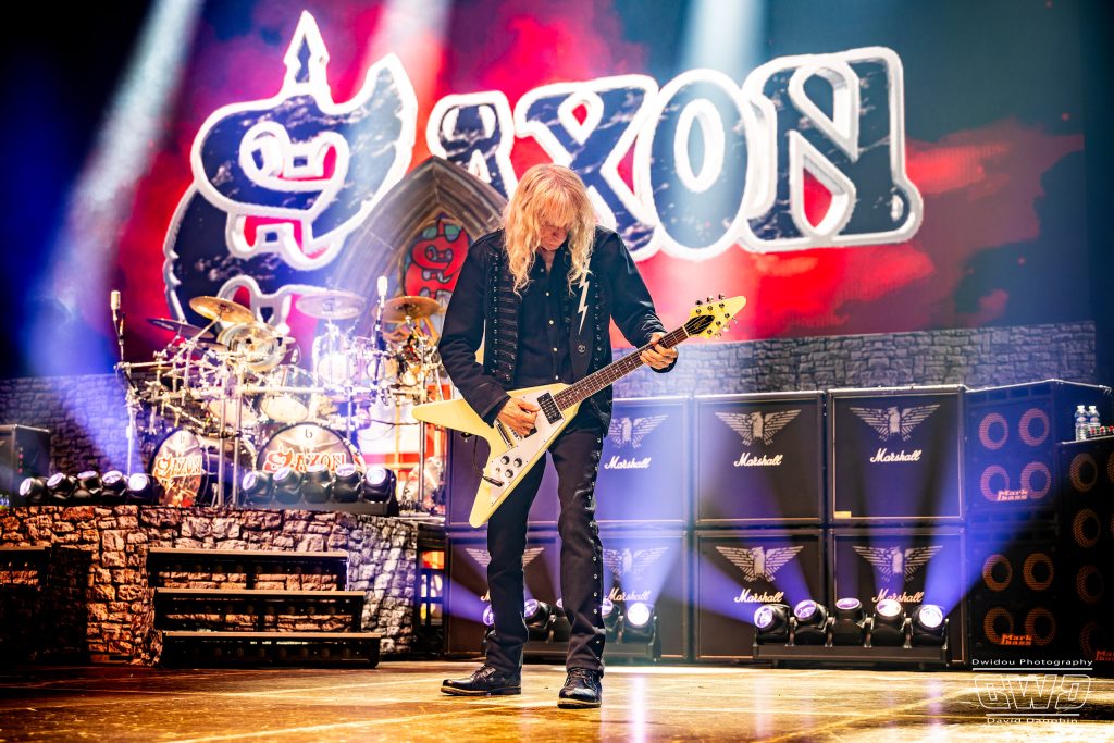 SAXON Live Zénith Paris 2026
