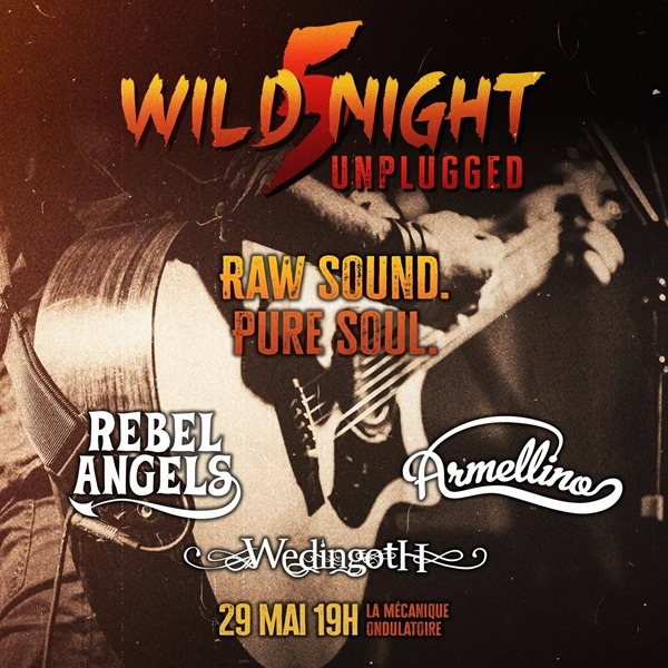 REBEL ANGELS + Armellino + Wedingoth, La Mécanique Ondulatoire le 29 mai 2026