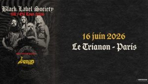 Black Label Society mardi 16 juin 2026 au Trianon
