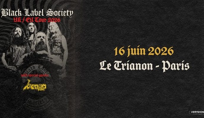 Black Label Society mardi 16 juin 2026 au Trianon