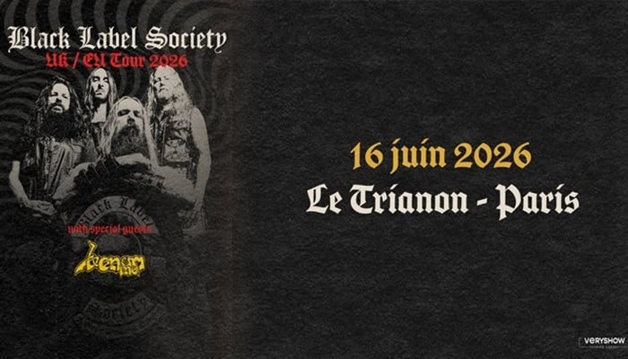 Black Label Society mardi 16 juin 2026 au Trianon