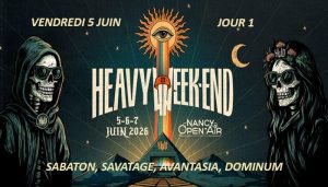 HEAVY WEEK-END : vendredi 5 juin : Jour 1