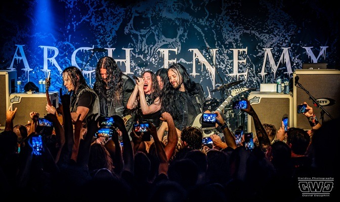 ARCH ENEMY à la Maroquinerie