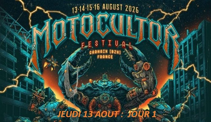 MOTOCULTOR 2026 : jeudi 13 août : jour 1