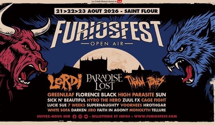 FURIOSFEST : 21-22-23 août 2026