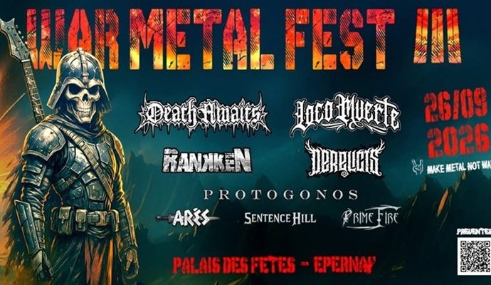 War Metal Fest : 26 septembre 2026