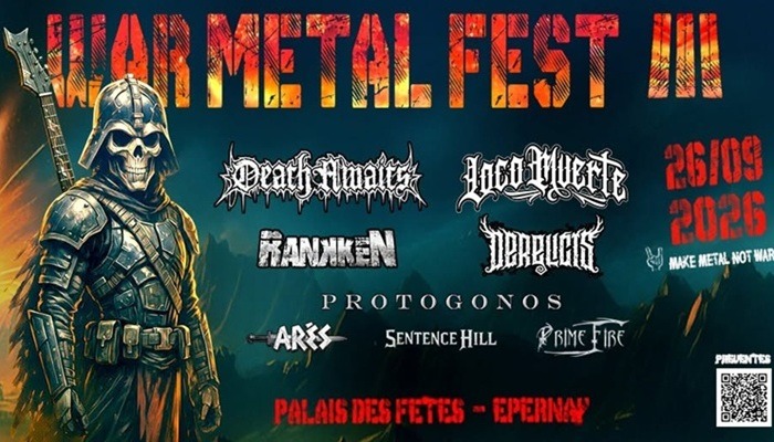 War Metal Fest : 26 septembre 2026
